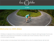 Tablet Screenshot of hmsbikes.com